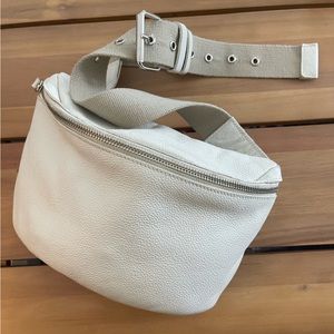 ROOTS Leather Bum Bag